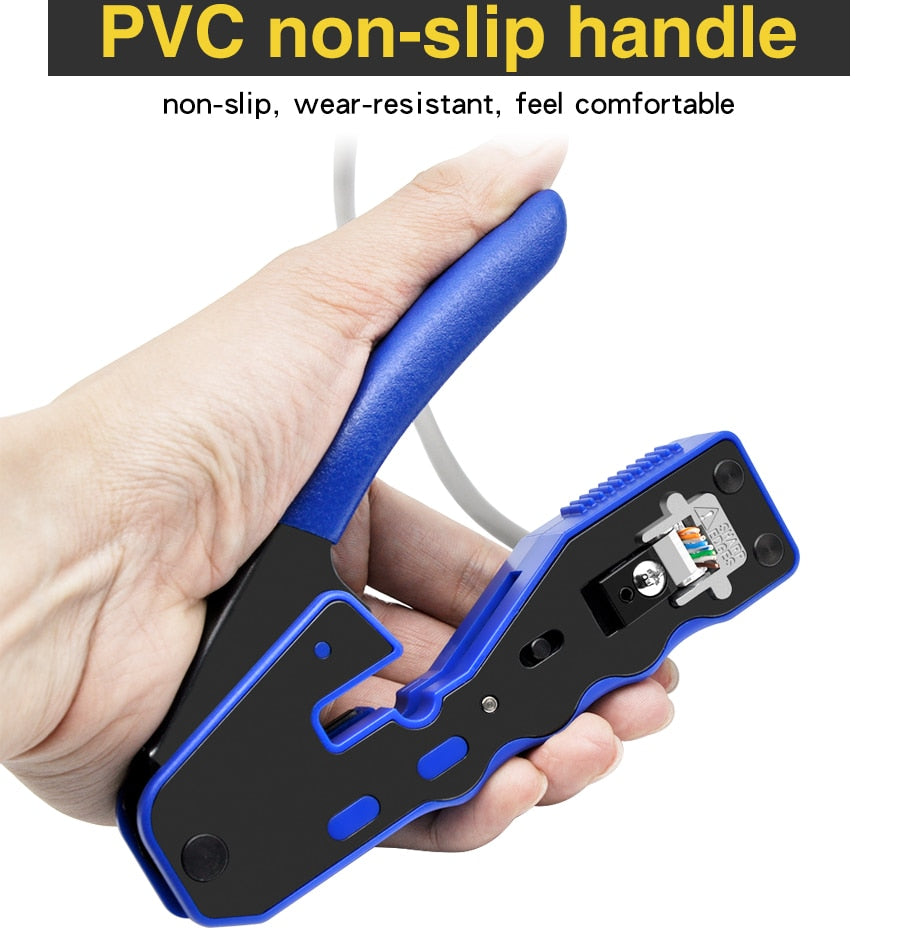 Multi-functional RJ45 Plug Crimping Tool  Advanced Fiber Cabling & Data  Center Infrastructure from CRXCONEC