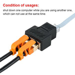 RJ45 2-Way Adapter - ciddtechnology