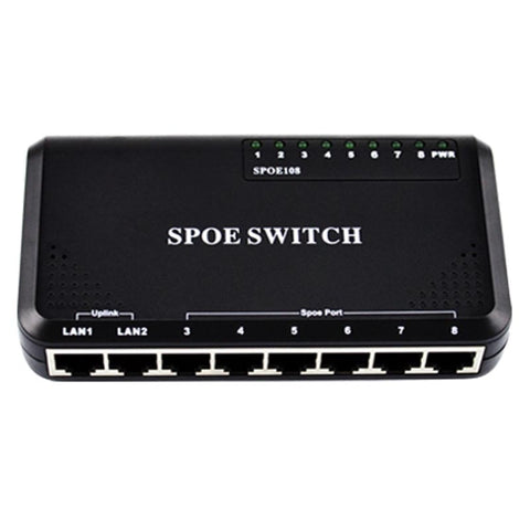 8-Port POE Switch - ciddtechnology