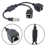 1 Male to 2 Female Ethernet Network Splitter - ciddtechnology