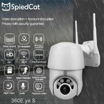 360 Degree Wireless Two-way Audio Waterproof Home Security Network Camera - ciddtechnology