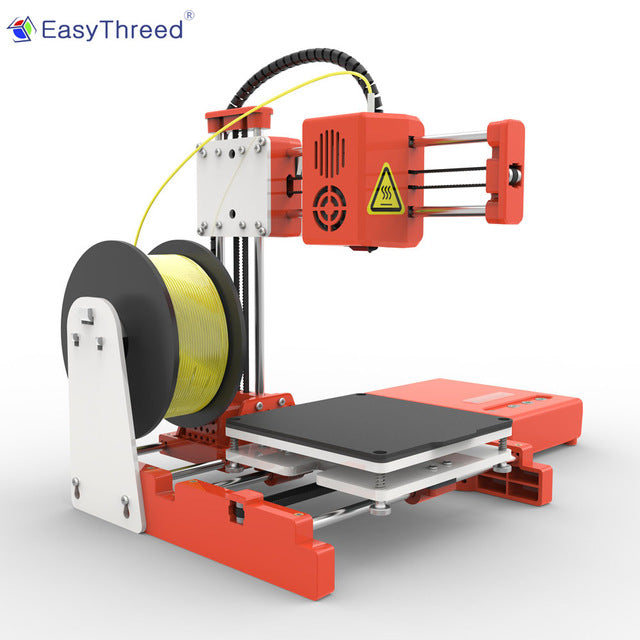  GOWENIC Mini impresora 3D FDM para principiantes, pausa para  imprimir, superficie de construcción extraíble, alta precisión de  impresión, nueva tecnología de extrusión mejorada, volumen de impresión de  4 x 4 x